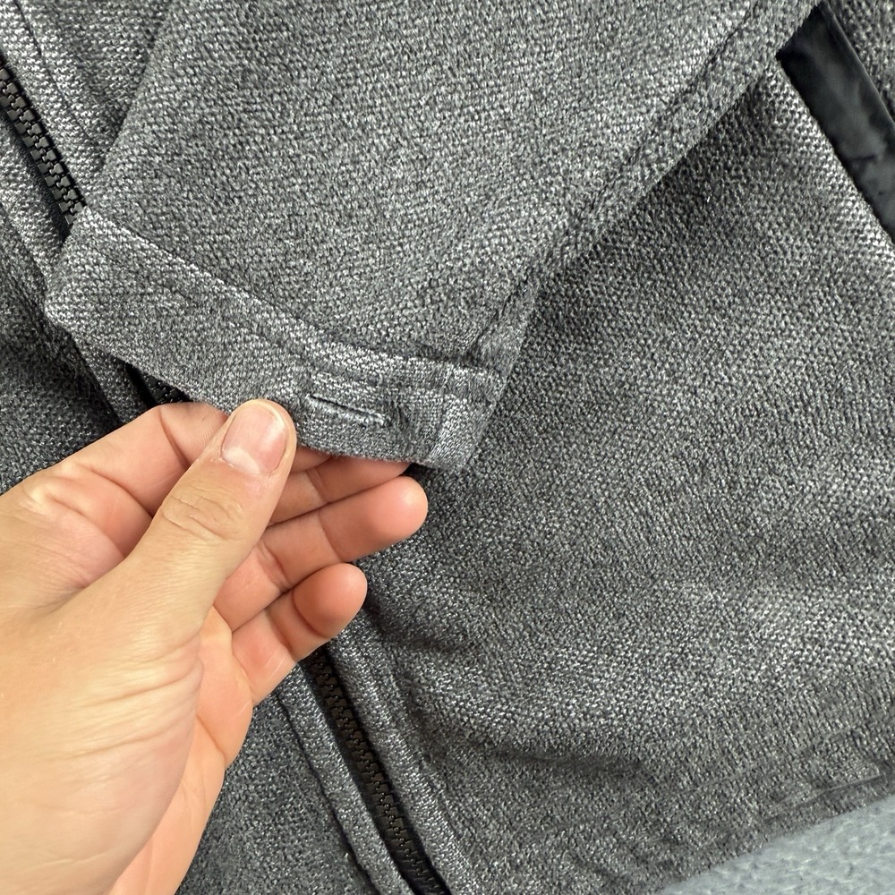Patagonia Jacket Women's S Gray Synchilla Sweater Hiking USA Vintage FA01 2001 - Picture 5 of 12